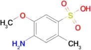 4-Amino-5-methoxy-2-methylbenzenesulfonic acid