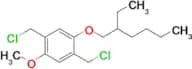1,4-Bis(chloromethyl)-2-((2-ethylhexyl)oxy)-5-methoxybenzene