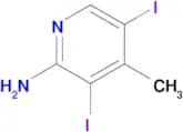 3,5-Diiodo-4-methylpyridin-2-amine