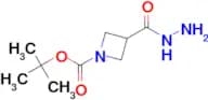 tert-Butyl 3-(hydrazinecarbonyl)azetidine-1-carboxylate