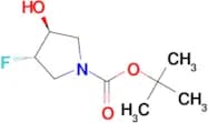 (3S,4S)-tert-Butyl 3-fluoro-4-hydroxypyrrolidine-1-carboxylate