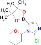 2-Chloro-1-(tetrahydro-2H-pyran-2-yl)-5-(4,4,5,5-tetramethyl-1,3,2-dioxaborolan-2-yl)-1H-imidazole