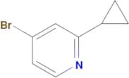 4-Bromo-2-cyclopropylpyridine