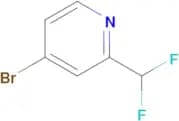 4-Bromo-2-(difluoromethyl)pyridine