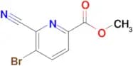 Methyl 5-bromo-6-cyanopicolinate