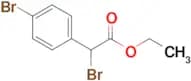 Ethyl 2-bromo-2-(4-bromophenyl)acetate