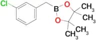 2-(3-Chlorobenzyl)-4,4,5,5-tetramethyl-1,3,2-dioxaborolane