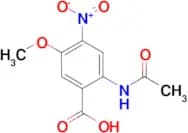 2-Acetamido-5-methoxy-4-nitrobenzoic acid
