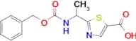 2-(1-(((Benzyloxy)carbonyl)amino)ethyl)thiazole-5-carboxylic acid