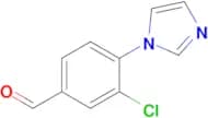 3-Chloro-4-(1H-imidazol-1-yl)benzaldehyde