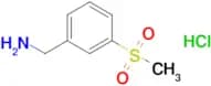 (3-(Methylsulfonyl)phenyl)methanamine hydrochloride