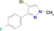 4-Bromo-3-(4-fluorophenyl)-1-methyl-1H-pyrazole