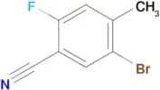 5-Bromo-2-fluoro-4-methylbenzonitrile
