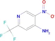5-Nitro-2-(trifluoromethyl)pyridin-4-amine