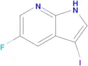 5-Fluoro-3-iodo-1H-pyrrolo[2,3-b]pyridine