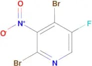 2,4-Dibromo-5-fluoro-3-nitropyridine