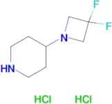 4-(3,3-Difluoroazetidin-1-yl)piperidine dihydrochloride
