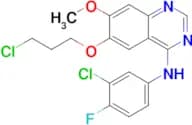 N-(3-Chloro-4-fluorophenyl)-6-(3-chloropropoxy)-7-methoxyquinazolin-4-amine