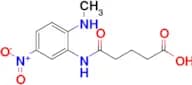 5-((2-(Methylamino)-5-nitrophenyl)amino)-5-oxopentanoic acid