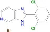 4-Bromo-2-(2,6-dichlorophenyl)-1H-imidazo[4,5-c]pyridine
