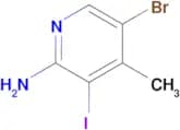 5-Bromo-3-iodo-4-methylpyridin-2-amine
