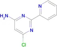 6-Chloro-2-(pyridin-2-yl)pyrimidin-4-amine