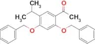 1-(2,4-Bis(benzyloxy)-5-isopropylphenyl)ethanone