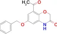 8-Acetyl-6-(benzyloxy)-2H-benzo[b][1,4]oxazin-3(4H)-one