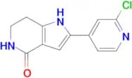 2-(2-Chloropyridin-4-yl)-6,7-dihydro-1H-pyrrolo[3,2-c]pyridin-4(5H)-one
