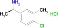(R)-1-(4-Chloro-3-methylphenyl)ethanamine hydrochloride