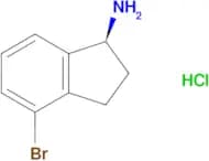 (S)-4-Bromo-2,3-dihydro-1H-inden-1-amine hydrochloride
