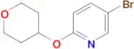 5-Bromo-2-((tetrahydro-2H-pyran-4-yl)oxy)pyridine