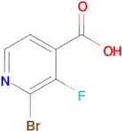 2-Bromo-3-fluoroisonicotinic acid