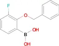 (2-(Benzyloxy)-3-fluorophenyl)boronic acid