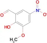 2-Hydroxy-3-methoxy-5-nitrobenzaldehyde