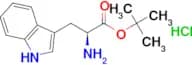 (S)-tert-butyl 2-amino-3-(1H-indol-3-yl)propanoate hydrochloride