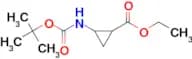 Ethyl 2-((tert-butoxycarbonyl)amino)cyclopropanecarboxylate