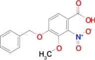 4-(Benzyloxy)-3-methoxy-2-nitrobenzoic acid