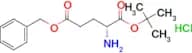 (R)-5-Benzyl 1-tert-butyl 2-aminopentanedioate hydrochloride