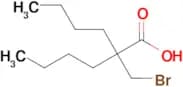 2-(Bromomethyl)-2-butylhexanoic acid