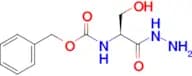 (S)-Benzyl (1-hydrazinyl-3-hydroxy-1-oxopropan-2-yl)carbamate