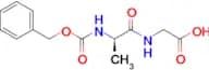 (R)-2-(2-(((Benzyloxy)carbonyl)amino)propanamido)acetic acid