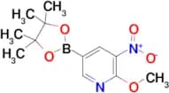 2-Methoxy-3-nitro-5-(4,4,5,5-tetramethyl-1,3,2-dioxaborolan-2-yl)pyridine