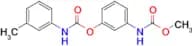3-((Methoxycarbonyl)amino)phenyl m-tolylcarbamate