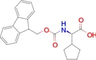 (R)-2-((((9H-Fluoren-9-yl)methoxy)carbonyl)amino)-2-cyclopentylacetic acid