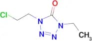 1-(2-Chloroethyl)-4-ethyl-1H-tetrazol-5(4H)-one