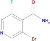3-Bromo-5-fluoroisonicotinamide