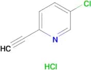 5-Chloro-2-ethynylpyridine hydrochloride