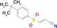 (E)-3-((4-(tert-Butyl)phenyl)sulfonyl)acrylonitrile