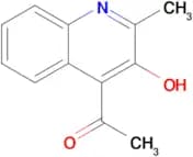 1-(3-Hydroxy-2-methylquinolin-4-yl)ethanone